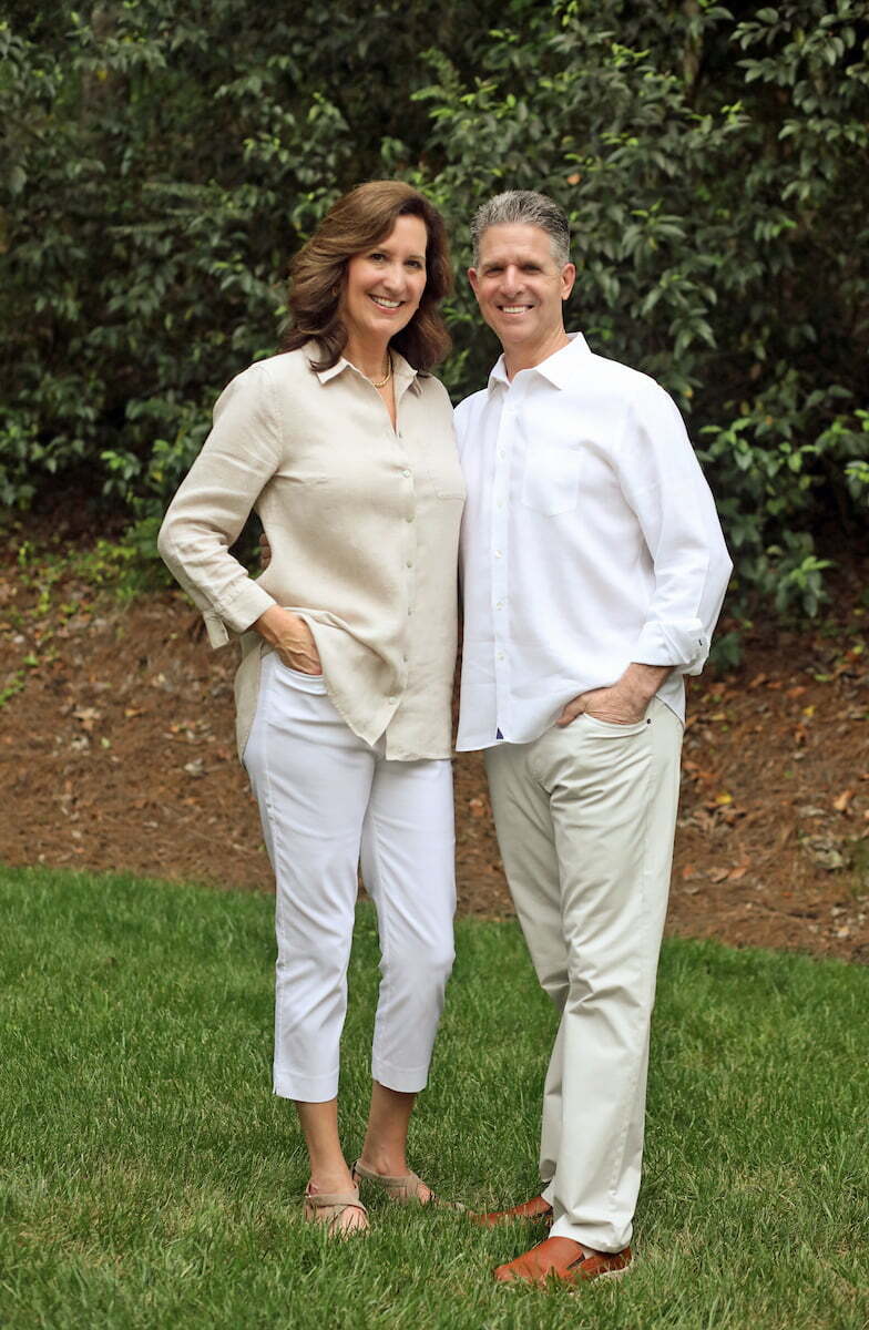 Principal Designer, Erin Dougherty, and General Contractor, Vince Busby — owners of Distinctive Design + Build + Remodel