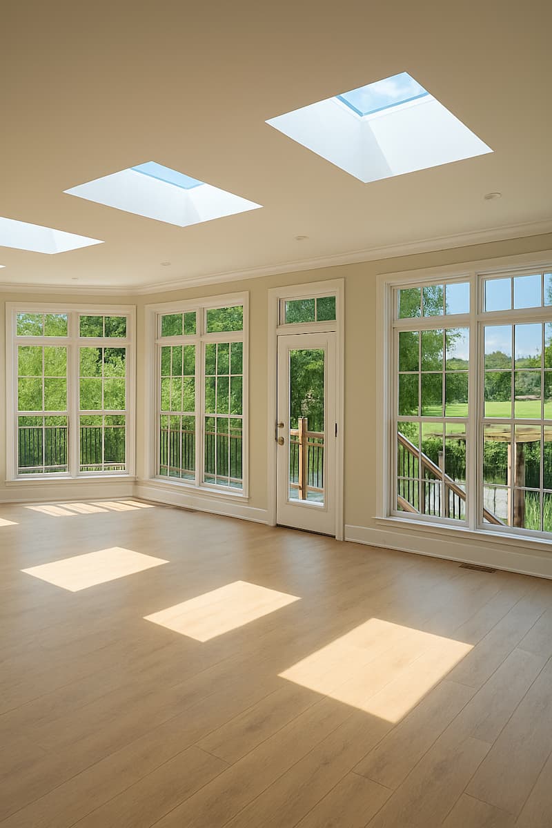 Sunroom addition in Cramer Mountain Country Club by Distinctive Design + Build + Remodel.