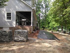 Lake Norman Deck Before Remodel