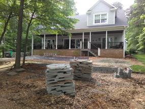 Lake Norman Deck Before Remodel