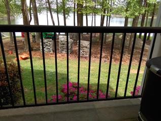 Lake Norman Deck Before Remodel