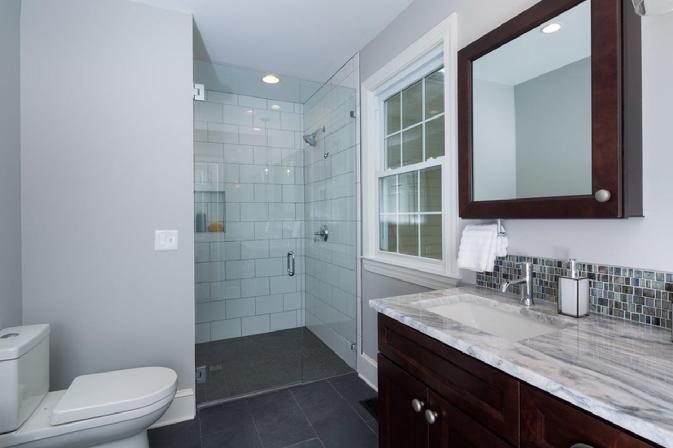 Distinctive Design Build Robinson Woods Master Bathroom Remodel